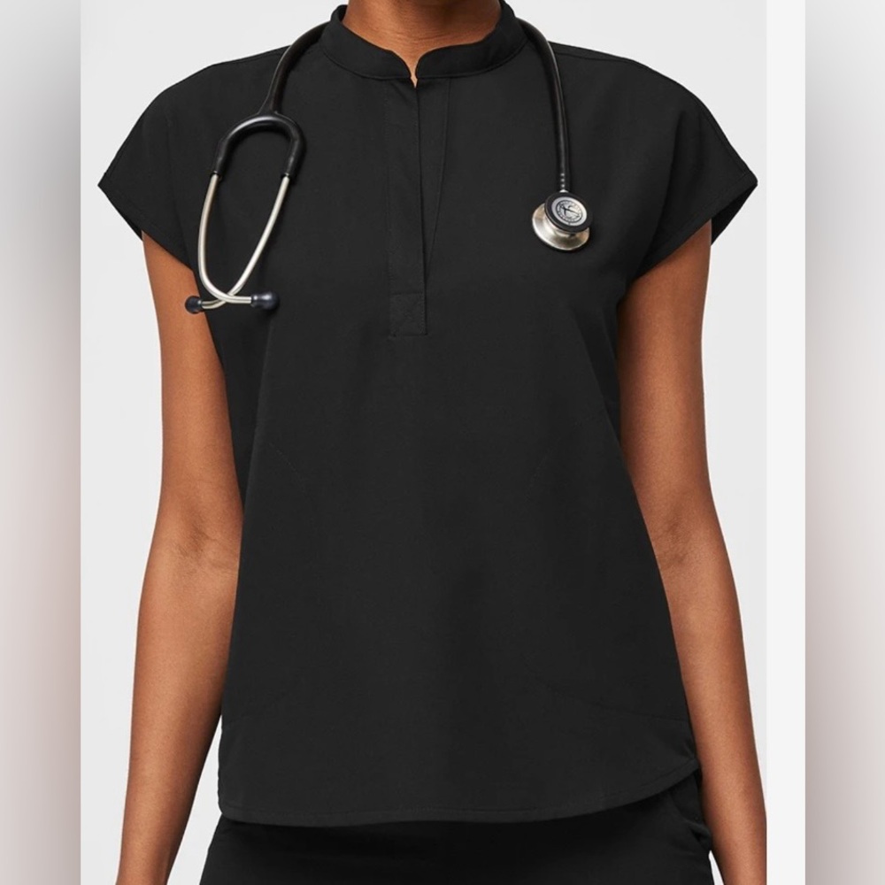 Figs Black Women's Blouse